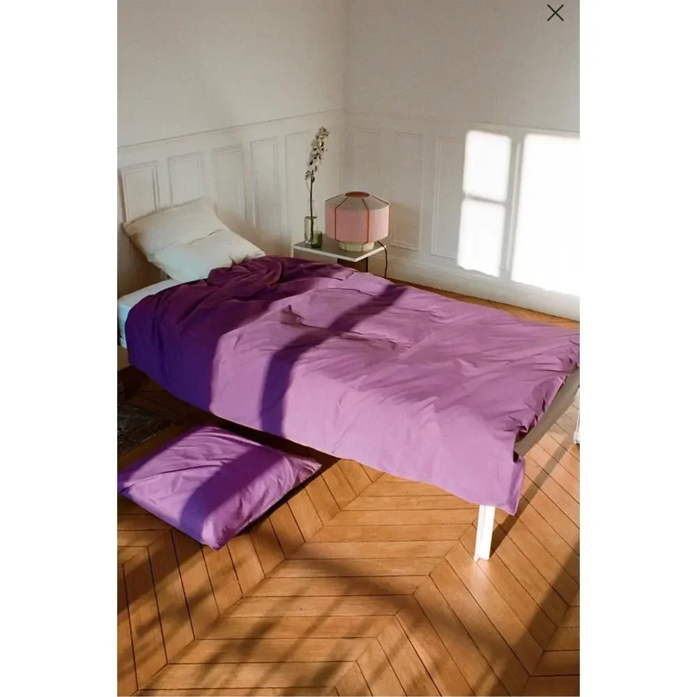 HAY Duo Duvet Cover US King 106x92 Vivid Purple 100% Cotton New Sealed